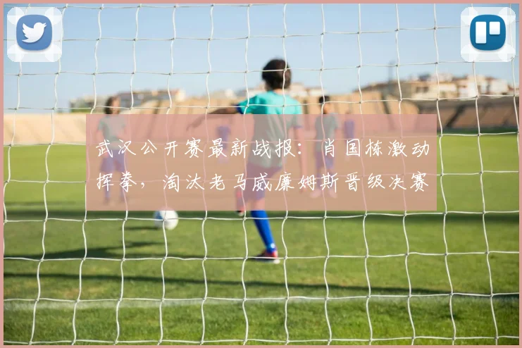 武汉公开赛最新战报：肖国栋激动挥拳，淘汰老马威廉姆斯晋级决赛
